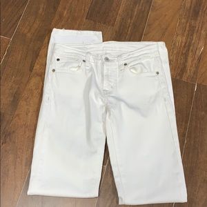 Ralph Lauren white jeans size 26